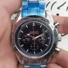 Дизайнерские часы Reloj смотрит на aaa Quartz Watch Oujia haima Six игл Черная поверхность стальной группы Luminous Quartz Watch Kl007 Quartz Watch H