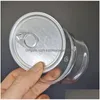 Food Savers Lagerbehälter Kunststoff können leere schlanke, schlanke Aluminiumpackung oem 30g 50 g 100 g Transparent Jar Kräuterbehälter B DHW1E
