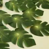 Décorations 1.5 / 3m Turtle artificielle Feuilles LED LED STRING LUMILES POUR BIRLES