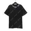 Palm Pa Tops Ręcznie narysowane logo Miami Summer Loose Luxe Tees unisex para t koszule retro streetwear ponadgestra koszulka T-shirt 2251 auo
