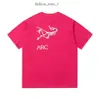 Arc Shirt Clothing Tees Edition 2023s Brand de mode polyvalent classique Colorful Imprime