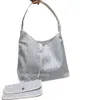 Luxurys 3A Designers Womens Handbag Leather Handbags Mini PM GM LÄDER 2st Shopping Crossbody Ladies Woman Bag Grey