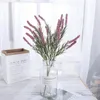 Dekorative Blumen Schaumblume Lavendel Künstliche Pflanzen Bouquet für häusliche Hochzeit DIY Weizenhandwerk Dekoration gefälschte Partydekoration
