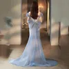 2024 Mermaid Mãe dos vestidos de noiva Apliques de renda Ruffles longos vestidos noturnos vestidos de convidado de convidado novo tamanho de lantejoulas formal lantejoulas