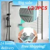Set 1/2/3PCS Silicone Shower Hair Catcher Wall Mounted Hair Stopper Hair Collector For Sink Bathtub Bathroom Accessories Reusable