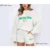 Whites Foxx Tracksuit Womens Whiter Foxx T Shirt Designer Brand Fashion Sports and Leisure Set Fox Sweatshirt Hoodie Shorts Tees Sets 151