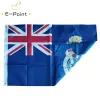 Acessórios Cayman Islands Flag 2ft*3ft (60*90cm) 3ft*5ft (90*150cm) Tamanho Decorações de Natal para bandeira de bandeira da casa