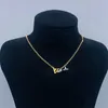 Luxury 18k Gold Necklace Clover Högkvalitativ rostfritt stål Peter Stone Single Flower Mother Shell Pendant Designad för kvinnor Yeoc