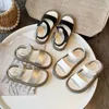 Sandalen meisjes sandalen kinderen casual prinsesschoenen voor zomervakantie jongens solide kleur strandschoen neutrale stijl trendy slijtvast