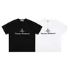 Summer Trendy Vivienne Luxury Westwood Designer Men's T-Shirts Graphic Tee Casual Streetwear Men Women Unisex Loose Fashion T-shirt 100% Cotton Loose Simize S-XL