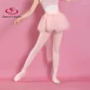 Stage Wear Ballet Skirt For Women A Lace Up Dance Adults Dress Girls To Practice Mini Picture