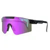 Esporte óculos de sol Men Novo estilo UV400 machado óculos machos pit viper fêmeas de sol Óculos à prova de vento feminino feminino Eyewear