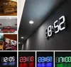 Modern Design 3D LED Wall Clock Digital Alarm Clocks Display Home Living Room Office Table Desk Night7502387