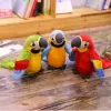 Toys Simulation Plush Toys Parrot Bird Plush Gevulde Doll Kids Toys Cute Wild Animal Toys Christmas Party Gifts For Kids