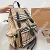 Bags Duffel Bags High quality designer bag women fashion designer backpack Men travel backpack Classic checked clamshell schoolbag back