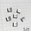 Bits Hoge zuiverheid 99,95% Tungsten Block Metal W Periodieke tafel Kubus Hoge dichtheid Tungsten Cube Hobby Display Collection 10*10*10mm