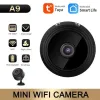 Webcams tuya a9 mini caméra 1080p ip caméra non vision nocturne wifi came sans fil de surveillance camcorders