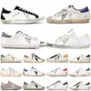 Nouvelles chaussures décontractées 2024 Clients Golden Super Gooseity Star Italie Brand Sneakers Super Star Luxury DirtyS Sequin White Do-Old Dirty Designer Sneakers
