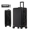 Alle aluminium legering trolleybox aluminium frame wachtwoord bagage boarding reisbox metaal hard 20 inch doos
