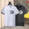 i S Designer Mens T Shirt Italian Milan Fashion Polka Dot z paski Tshirt Tshirt Summer Blay Hip Hop Streetwear 100 Cotton WXPB 8VVN