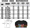 Herren T-Shirts Gxxh Modemarke Großgröße 140 kg Sommer Eis Seide Kühle runde Nacken Kurzschlärm T-Shirt Lose halb Top Mann