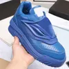 Italië Odissa Sneakers Designer Casual schoenen Modeplatform Men Sky blauw Rubberen Feature heeft een driedimensionaal effect