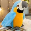 Toys Simulation Plush Toys Parrot Bird Plush Gevulde Doll Kids Toys Cute Wild Animal Toys Christmas Party Gifts For Kids