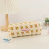 Waffle Lamb Plush Pen Bag Japanese Ins Style Pencil Pouch Liten Student Stationery Storage School Supplies