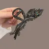 Other Fashion Rhinestone Metal Hair Cl Crab Clip for Women Girls Shiny Barrette Hairpin Ponytail Cl Clip Accessories Jewelry Gifts
