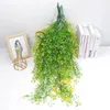 Flores decorativas Planta artificial Almirantazgo Willow Vine Wall Hanging Fake Christmas Home Garden Decoración al aire libre