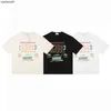 Rhude High End Designer Vêtements pour Meichao Collection à manches courtes Micro Label Island Coconut Tree Print Tshirt à manches courtes pour hommes et femmes