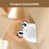 EMS Facial Lifting Microcourrent Roller Massager Drawning Anti Wrinkle Aging Massage Slimming Skin Care Device 240506