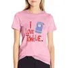 Polos de femmes I Love T-shirt T-shirt Graphics Animal Print Shirt For Girls Habille Femmes Plus taille sexy