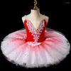 Scene Wear Children's Ballet Dance Dress Girls 'Pettiskirt Costume Little Swan Dancing Princess Tulle kjol
