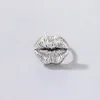 Clusterringe Lippenform Finger Ring Statement Schmuckzubehör Punk Style Geschenk