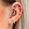 Earrings Piercing Earring For Women Butterfly Snake Daith Piercing Tragus Helix Ear Ring Cartilage Earrings 230831