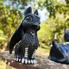 1pc Halloween Magic Black Dragon Snake Unicorno Misterioso Strega Statue Decorazioni per la casa Figura di Figurina Ornamenti 240418