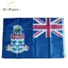 Acessórios Cayman Islands Flag 2ft*3ft (60*90cm) 3ft*5ft (90*150cm) Tamanho Decorações de Natal para bandeira de bandeira da casa