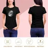 Polos femininos Lúcifer - As camisetas de outono camisetas gráficas Tees de roupas estéticas Top Women
