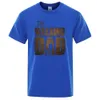 Męskie koszulki The Walking Dad Funny Strt Printed Men T-shirts Modna lato bawełniana koszulka luźna ograniczona krótkie pęcherzy