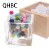 Blocks QHBC 500pc Silicone 9 mm Round Perles en vrac BPA Baby Baby Deething infirmière TETEH