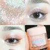 Body Glitter Gilded Pink Pearl Highlighter Powder High Gloss Glitter los poeder Wit Maanlicht Gligmer Poeder Gezicht Hoogtepunten Make -up D240503