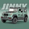 Diecast Model Arabalar 1 18 Suzuki Jimny Off-Road Alaşımlı Araba Kalıpları ve Oyuncak Araba Modelleri Tekerlek Dönüş Ses ve Hafif Araba Oyuncakları Çocuk Hediyeleri2405