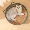 Mobili per letti per gatti Nuovo letto per gatto Letto circolare in tessuto a mano VINE CATTO CATTO CAMO CATTURA CATTON CATTURA CATTURA CATTURA CATTO CATTO NEST CATTO FORNITO
