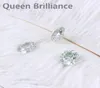 Runde Brilliant Cut Moissanite 1 Karat 65 mm Leichte blaue Test Labor DIAMOND DIAMOND LOSSE GEMEN STEINEN EXKERN Cut VVS18465355