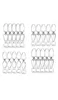 Gancho Rails 20 PCs Blank Keychain Sublimation Garrafa de metal anel Teclado Chave de transferência de calor 10 A B9314055