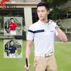 T-shirts voor heren ttygj mannen zomer poloshirt short-gesled t-shirt man snel droge casual ts patchwork ademende tops m-3xl y240506