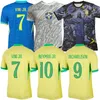 2024 Brazylijskie koszulki piłkarskie 24 25 Casemiro L.paqueta Specjalna koncepcja Richarlison Neymar koszulka Raphinha G.jesus Vini Jr Rodrygo Men Kit Kit Football Mundlid