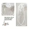 1pc Clear Transparent Hooded Pet Plastic Raincoat Poncho For Toy And Small Dogs Cat Only Clothes 240429