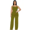 Women's Jumpsuits & Rompers Designer pants Women's 24 New Low cut Pleated Strap Sexy jumpsuit Sexy pants